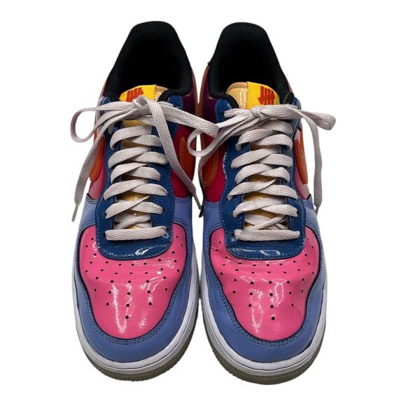 Nike Air Force 1 Low Sp Undefeated Multi Patent Total Orange - DV5255-400 Sz 10 - Picture 2 of 8